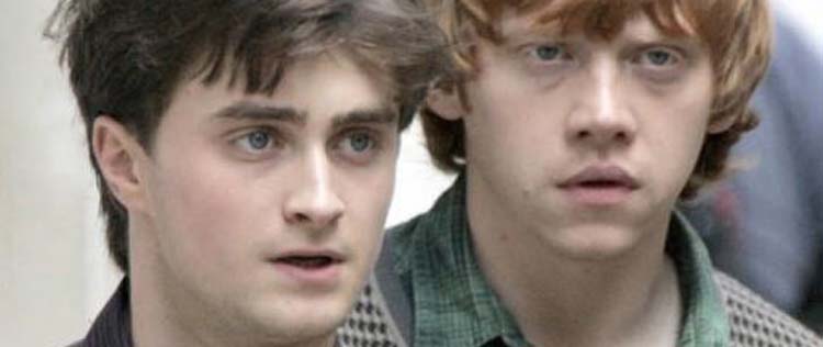 <i>- Nós somos muito, muito amigos</i>, diz Daniel Radcliffe sobre Rupert Grint