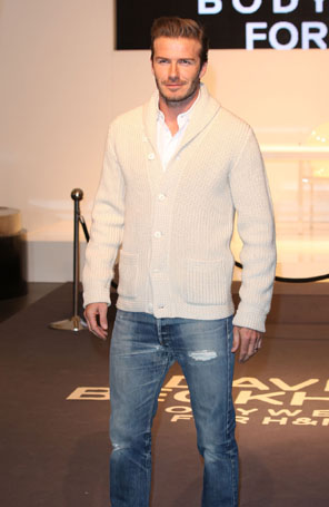 David Beckham lança linha de roupas íntimas