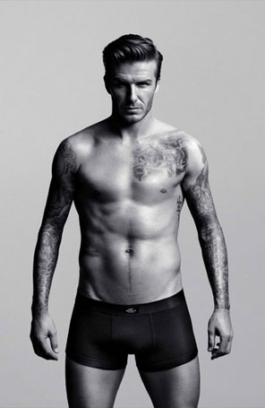 David Beckham ficou sem graça com o seu comercial de <i>underwear</i>