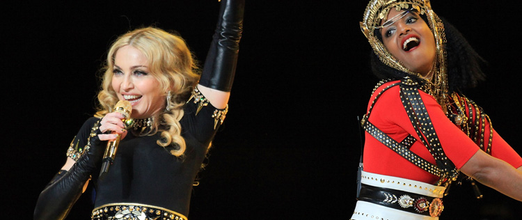 Madonna diz que M.I.A foi adolescente no <i>Super Bowl</i>
