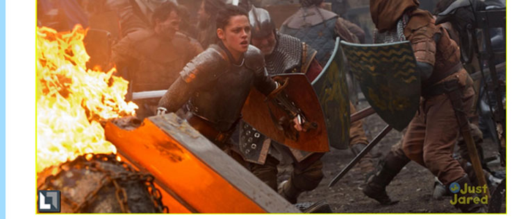 Kristen Stewart batalha na pele de Branca de Neve