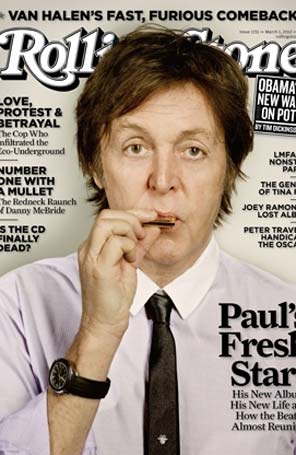 <i>- Eu fumei o suficiente</i>, afirma Paul McCartney