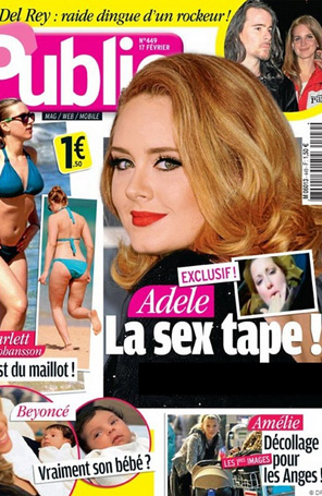 Jornal alega ter <I>sex tape</i> de Adele e advogados da cantora negam