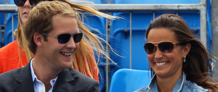 Pippa Middleton viaja com suposto namorado