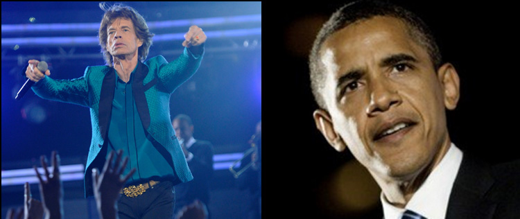 - <i>Barack Obama mandou muito bem</i>, diz Mick Jagger