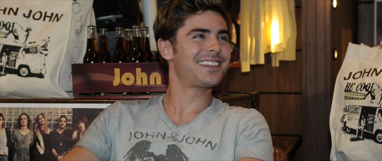 - <i>Sou fã de mulheres</i>, diz Zac Efron
