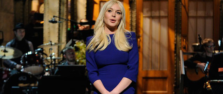 <i>Saturday Night Live</i> com Lindsay Lohan é segundo mais visto da temporada