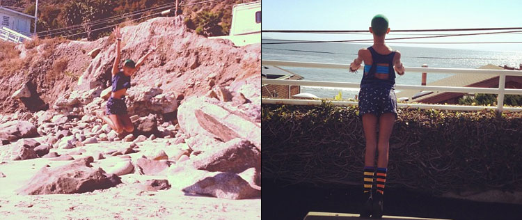 Willow Smith pinta o cabelo de verde