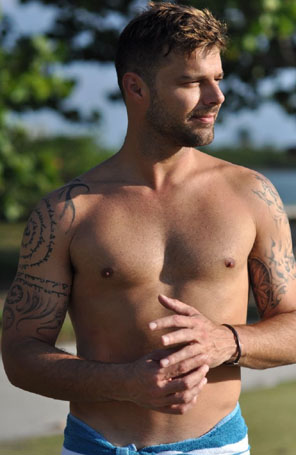 Ricky Martin parabeniza Angélica e Luciano Huck pela gravidez