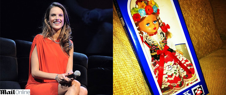 Alessandra Ambrósio participa de programa polonês