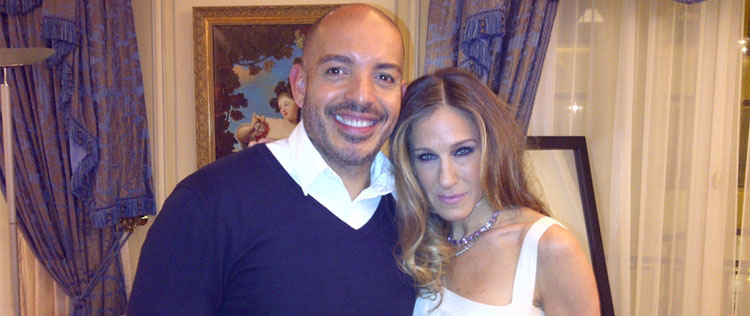 Brasileiro faz o penteado de Sarah Jessica Parker