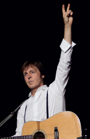 Divulgados os locais de <i>shows</i> de Paul McCartney