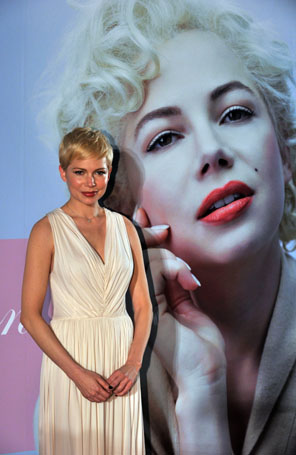 Michelle Williams divulga <I>Sete Dias com Marilyn</i> no Japão