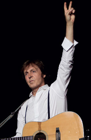 Confirmados <i>shows</i> de Paul McCartney no Brasil