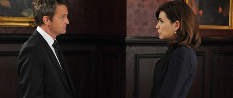 Matthew Perry se convidou para participar de <i>The Good Wife</i>
