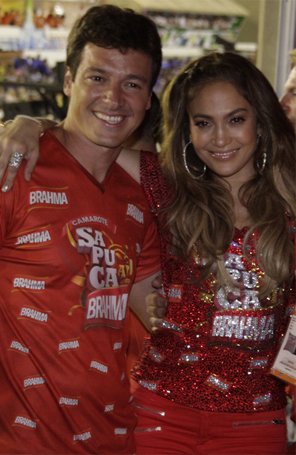 <i>- Rolou uma química legal</i>, diz Rodrigo Faro sobre Jennifer Lopez