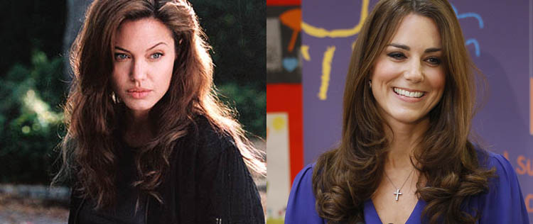 Angelina Jolie quer fazer filme sobre Kate Middleton