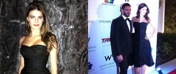 Isabeli Fontana participa do <i>Brazil Foundation Gala</i>