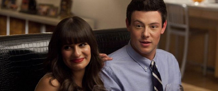 Lea Michele está mais feliz com Cory Monteith