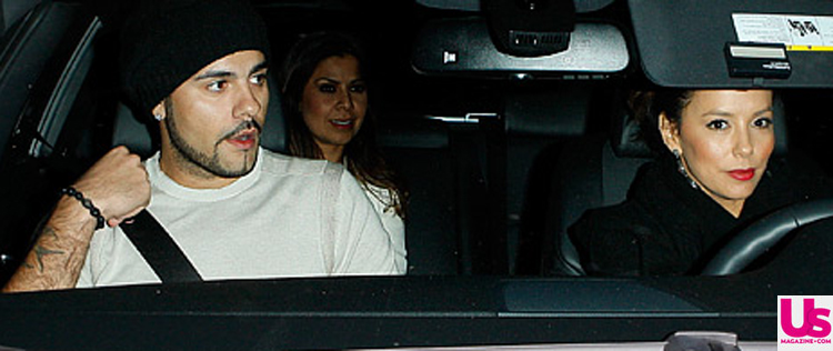 Eva Longoria volta a ser flagrada com o ex-namorado, Eduardo Cruz