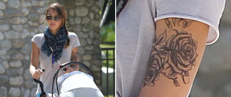 Jessica Alba revela nova tatuagem