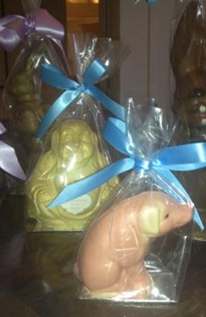 Victoria Beckham prepara chocolates de páscoa