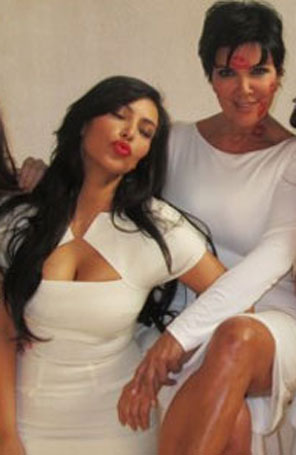 Mãe de Kim Kardashian apoiaria romance da filha com Kanye West