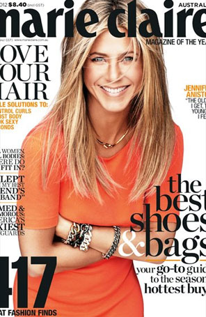 Jennifer Aniston diz que sorrir a ajuda a ficar saudável