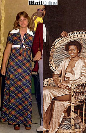 Veja o vestido de formatura de Michelle Obama