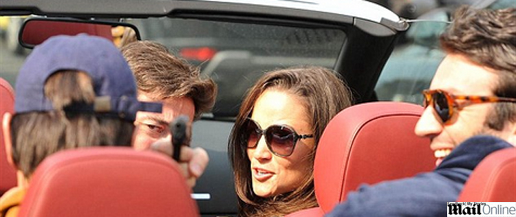 Arma de acompanhante de Pippa Middleton era falsa