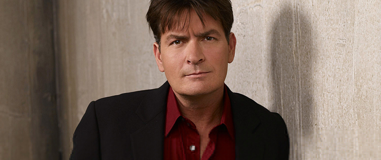 Nova série de Charlie Sheen passa em teste de audiência
