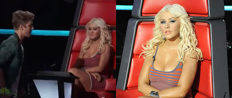 Christina Aguilera nega que tenha destratado Justin Bieber pelo <i>Twitter</i>