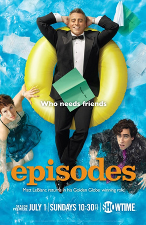 Série de Matt LeBlanc, <i>Episodes</i> ganha novo pôster