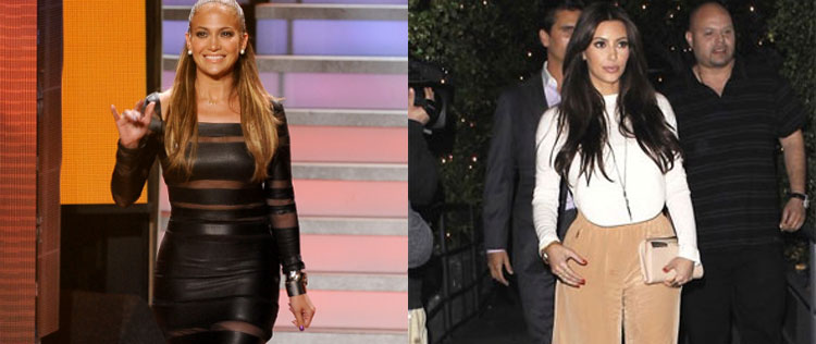 Kim Kardashian inveja figurinos de Jennifer Lopez em <i>Idol</i>