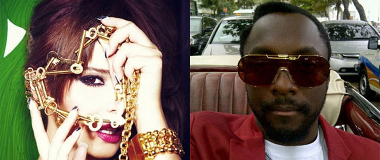 Cheryl Cole cozinha para will.i.am