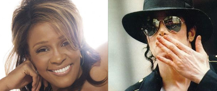 Michael Jackson e Whitney Houston teriam se relacionado