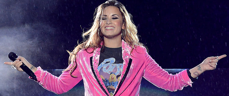 Demi Lovato se apresenta no Uruguai