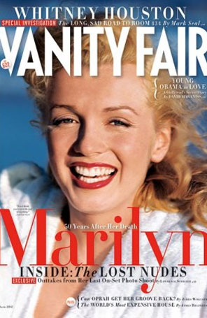 Fotos de Marilyn Monroe nua serão publicadas na revista <i>Vanity Fair</i>
