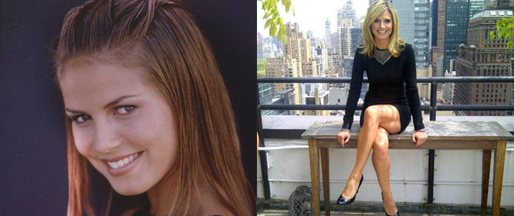 Heidi Klum publica imagem aos 19 anos