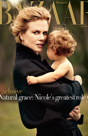 Nicole Kidman é capa de revista com a filha