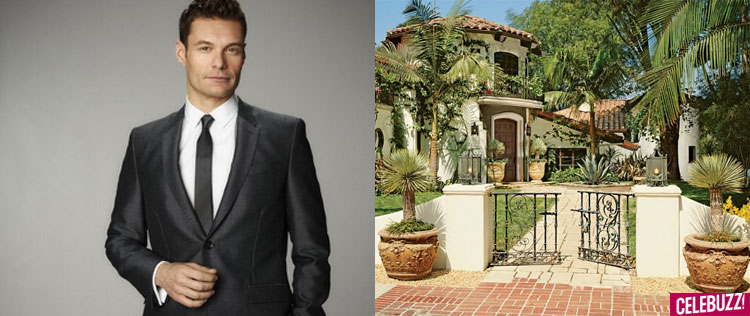 Ryan Seacrest coloca mansão à venda por 23 milhões de reais 