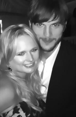 Miranda Lambert e Ashton Kutcher fazem as pazes após desentendimento