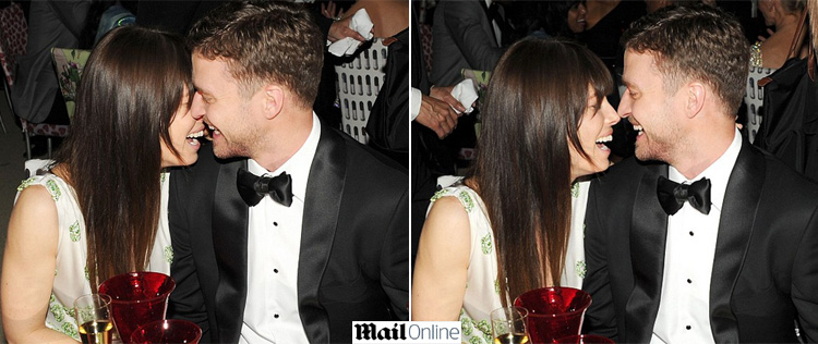 Jessica Biel e Justin Timberlake são clicados em clima de romance