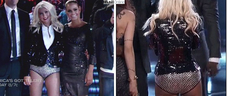 Christina Aguilera rouba a cena com <i>look</i> provocante em <i>The Voice</i>