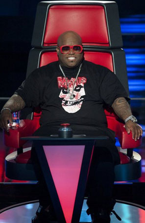 Cee Lo Green fala sobre rixa entre Christina Aguilera e Adam Levine