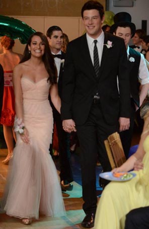 Cory Monteith e Lea Michele estão felizes juntos, diz Jane Lynch