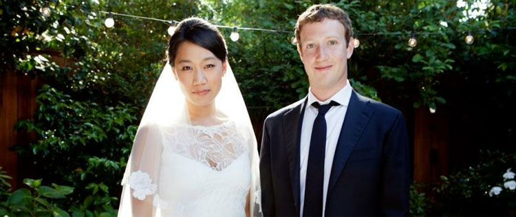 Mark Zuckerberg está casado