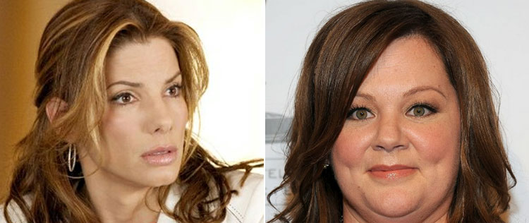 Sandra Bullock e Melissa Mccarthy atuarão em novo filme de comédia policial