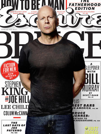 <i>- Estou apaixonado pela minha mulher e meus filhos</i>, diz Bruce Willis