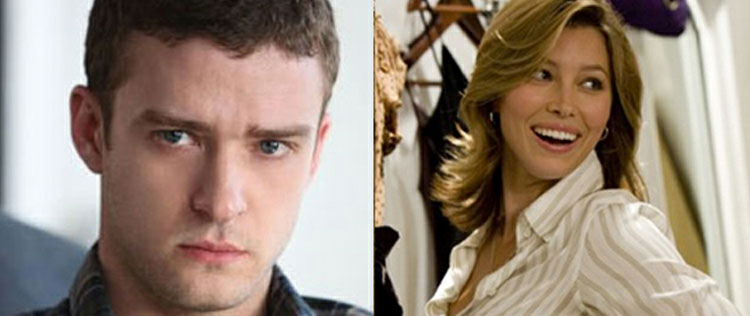 Justin Timberlake fará faixas para a trilha sonora do filme de Jessica Biel